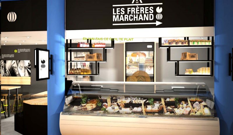 Commerce - Marché Les frères Marchand