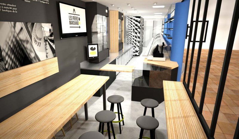 Commerce - Marché Les frères Marchand