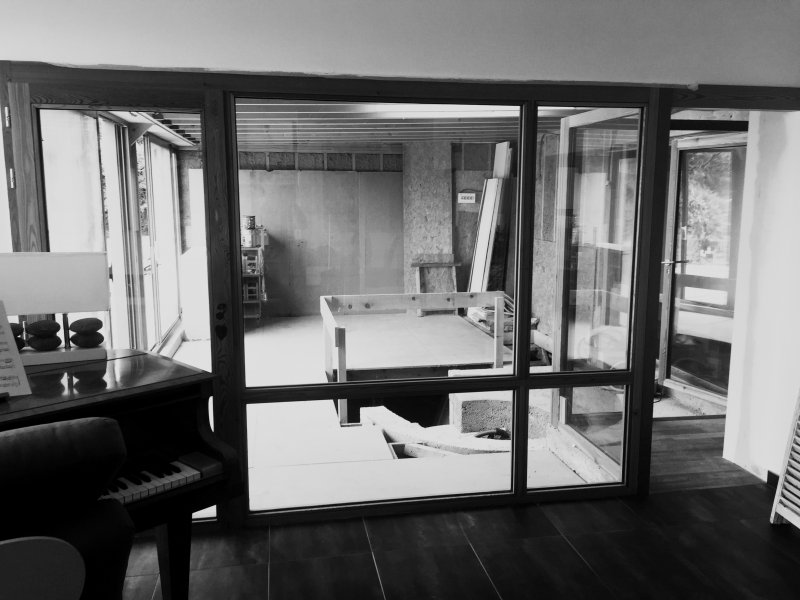 Agencement et décoration salon et entrée