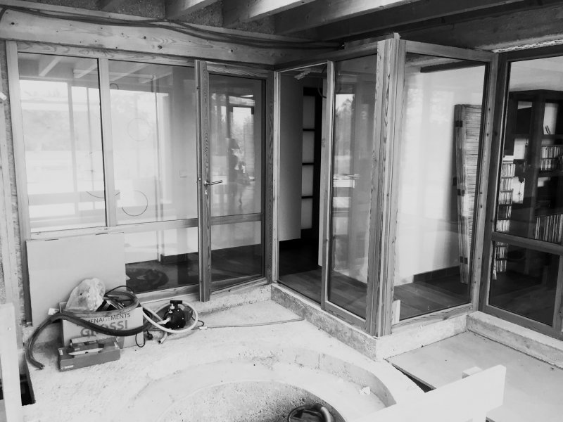 Agencement et décoration salon et entrée