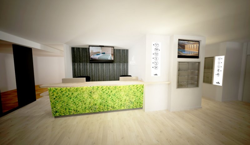 Hôtellerie - Réception - Orée du bois Vittel