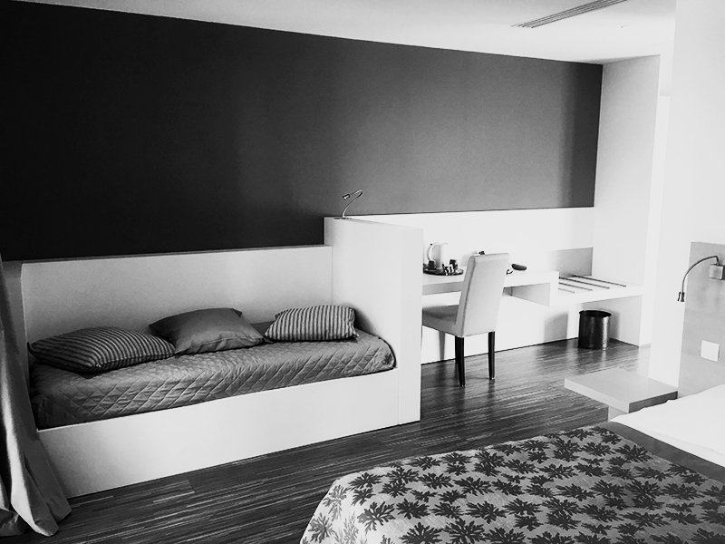 Hôtellerie - Chambres - Avant