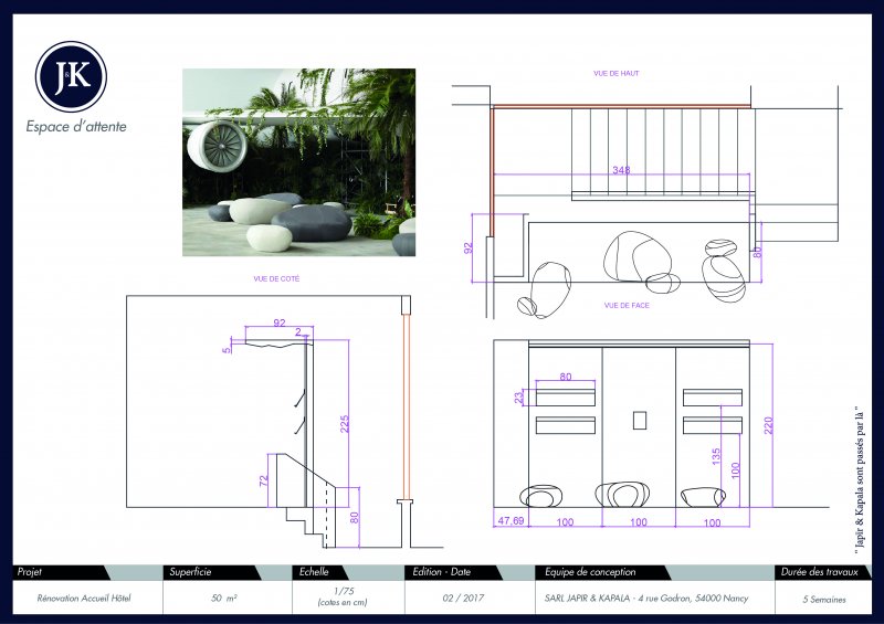 Hôtellerie - Réception - Orée du bois Vittel